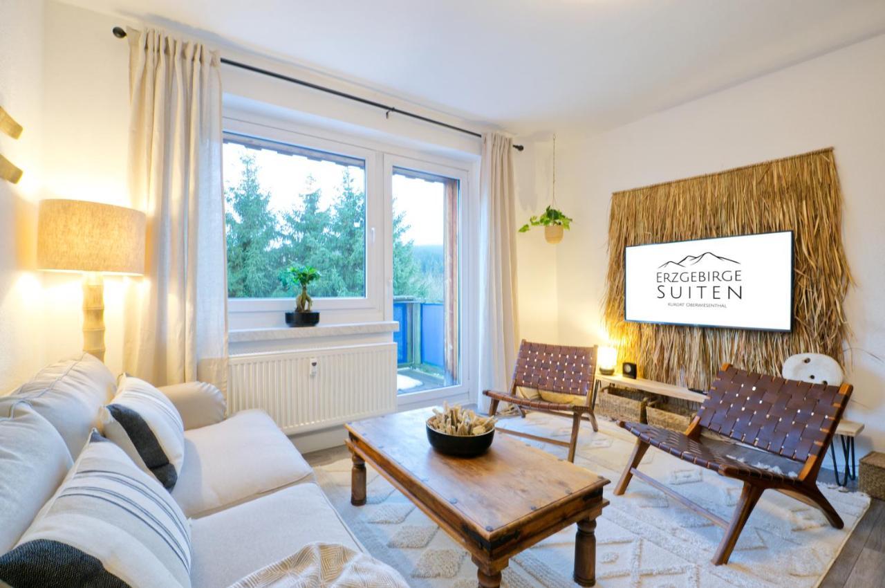 Erzgebirge Suite Bergruhe โอเบอร์วีเซินธาล ภายนอก รูปภาพ