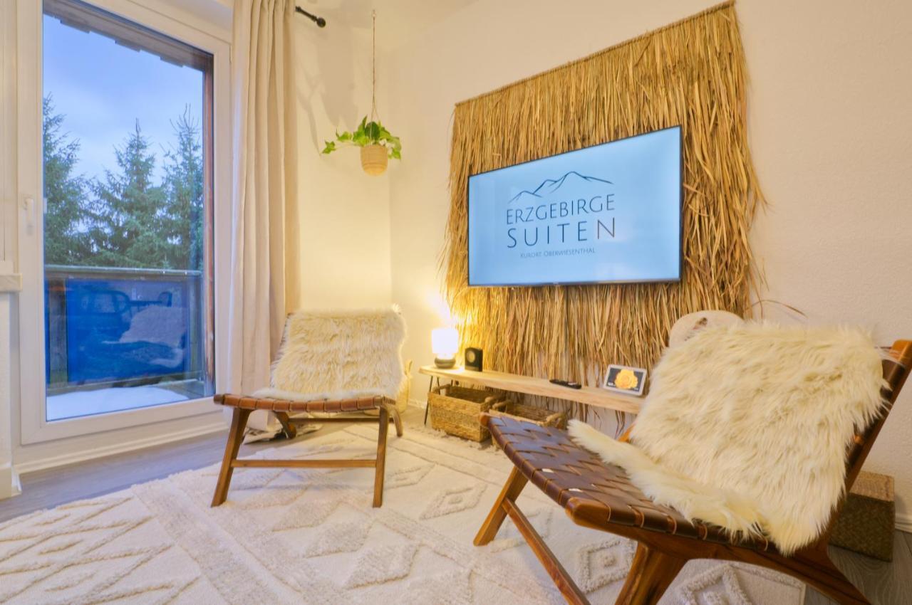 Erzgebirge Suite Bergruhe โอเบอร์วีเซินธาล ภายนอก รูปภาพ